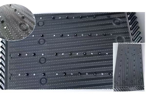 1470mm Wide Cooling Tower Fill for Water and Material Compatibility