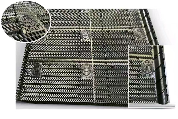 Cooling Tower Fill with PVC, CPVC and PP Options